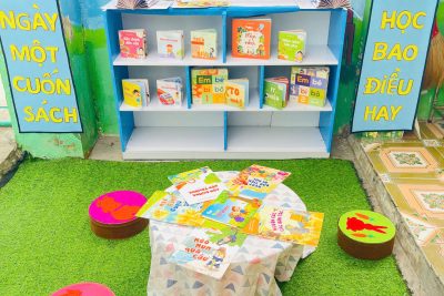 NGÀY SÁCH VÀ VĂN HOÁ ĐỌC VIỆT NAM TẠI TRƯỜNG MẦM NON HỒNG QUANG